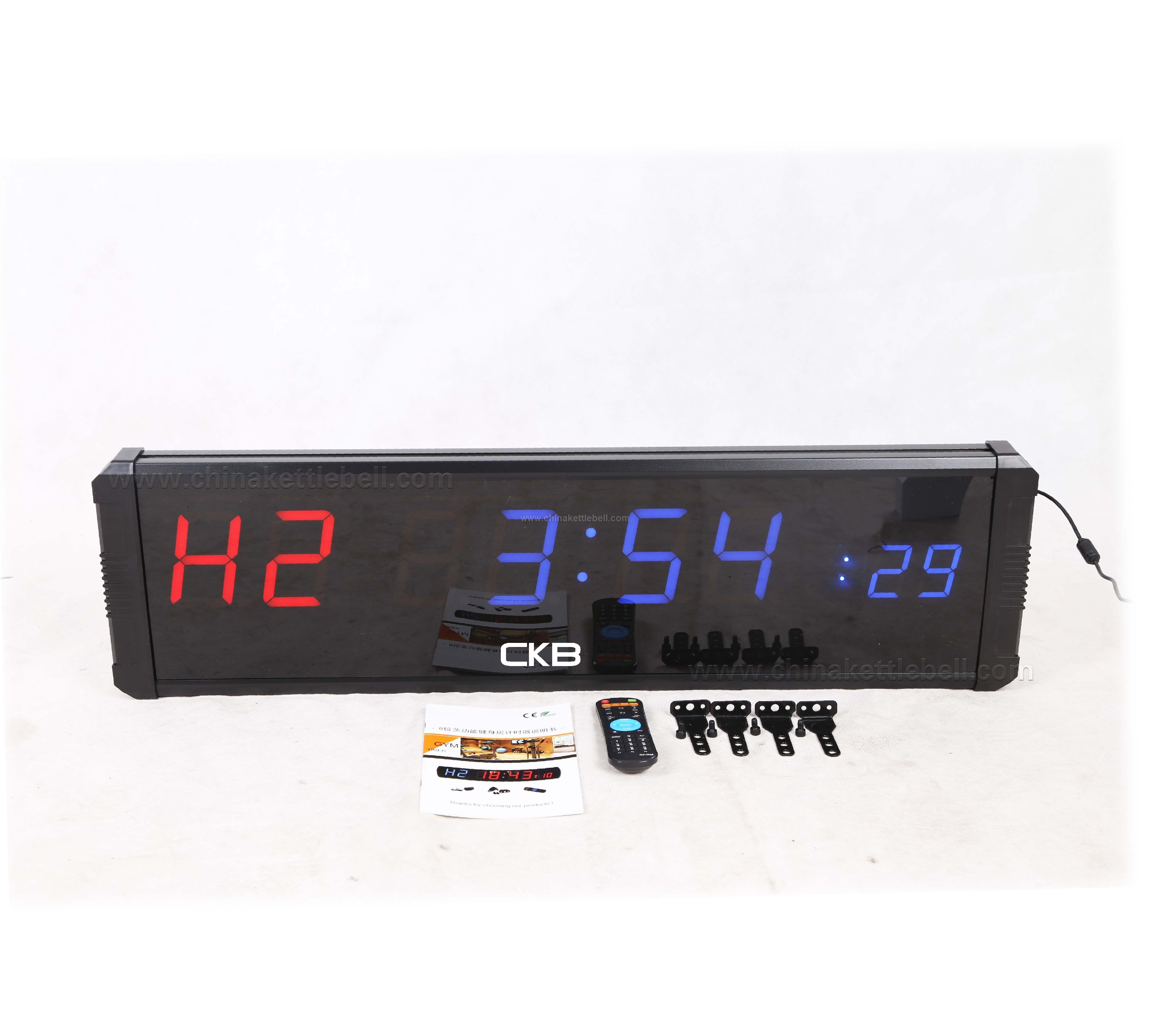 New 8 digit timer