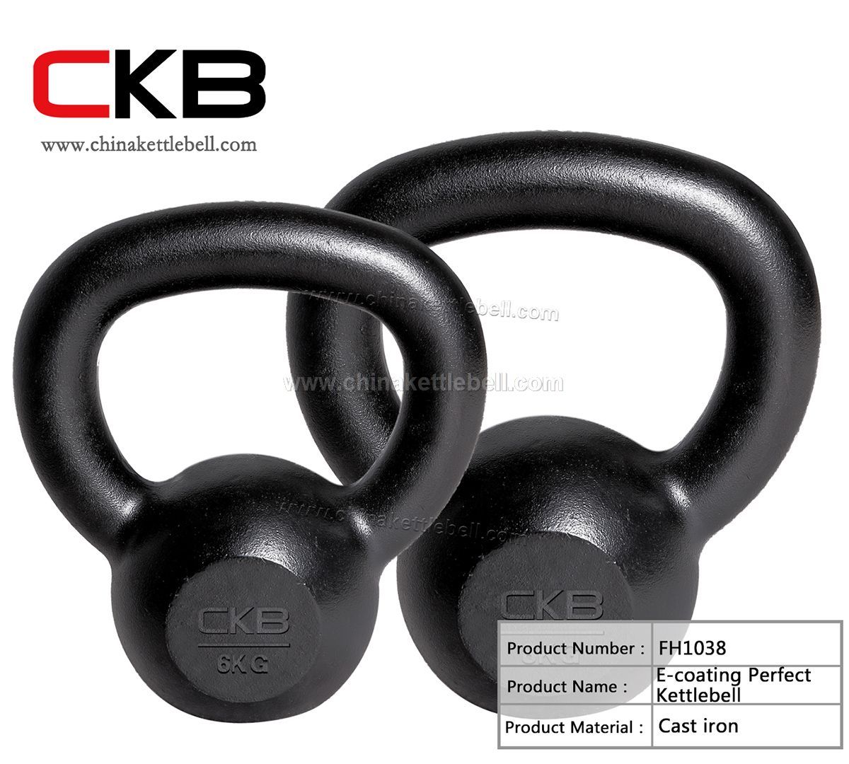 E-coating Perfect kettlebell