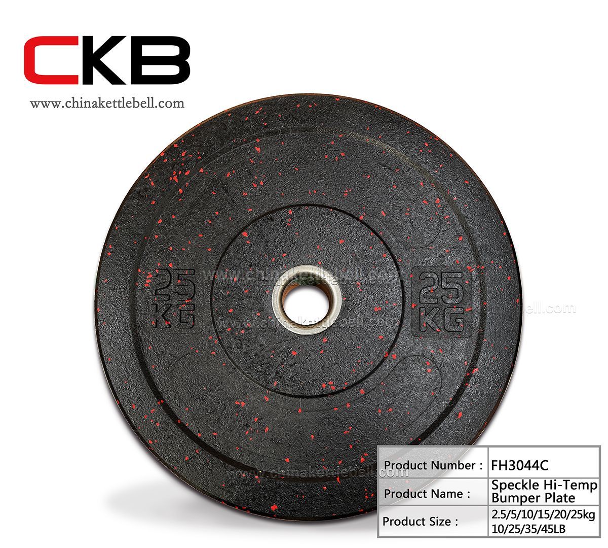 speckle Hi-Temp bumper plate