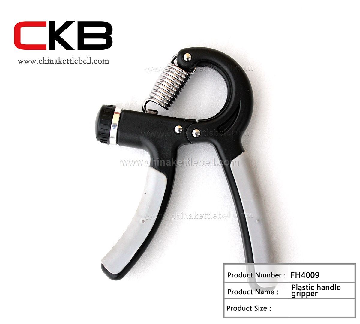 Plastic handle gripper