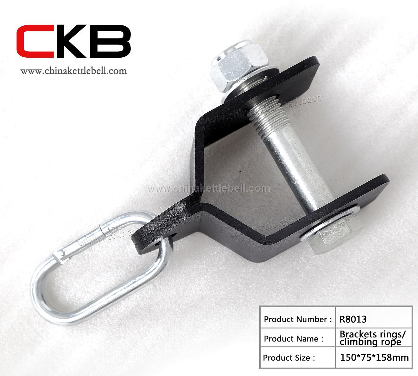 Brackets rings/climbing rope