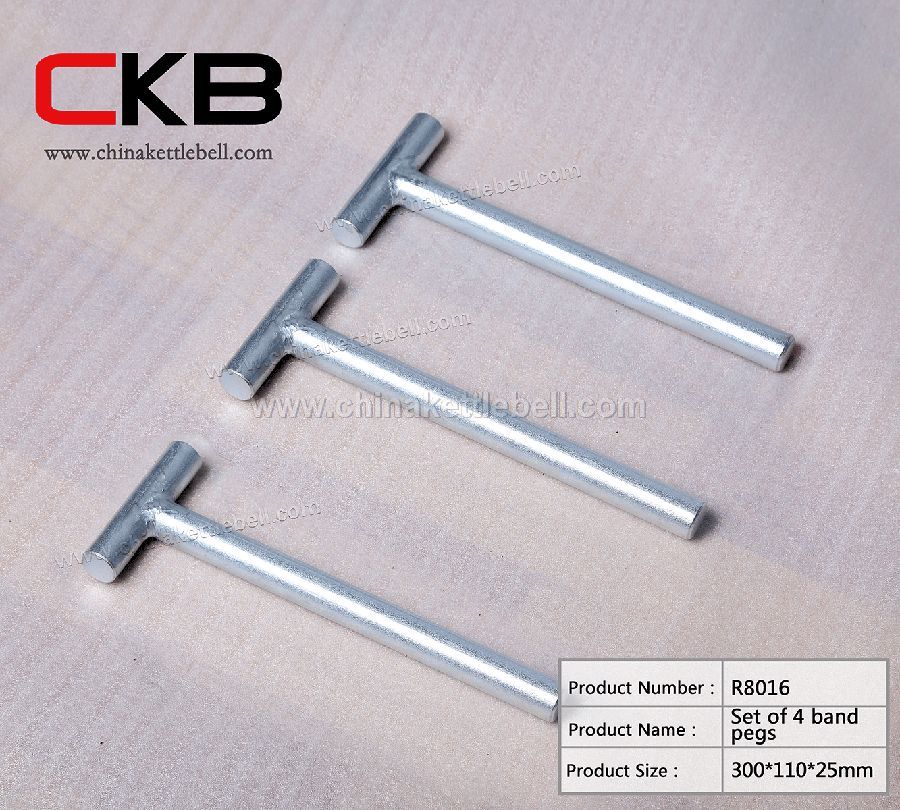 Set of 4 band pegs