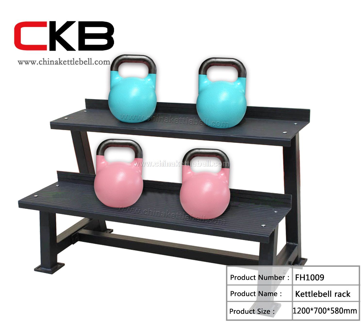 Kettlebell rack