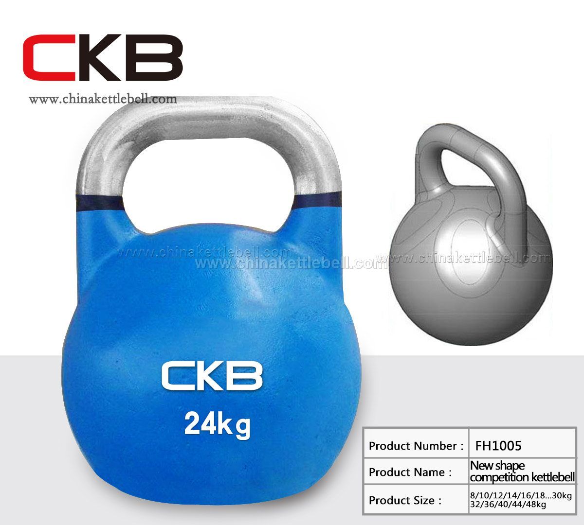 New shape competition kettlebell