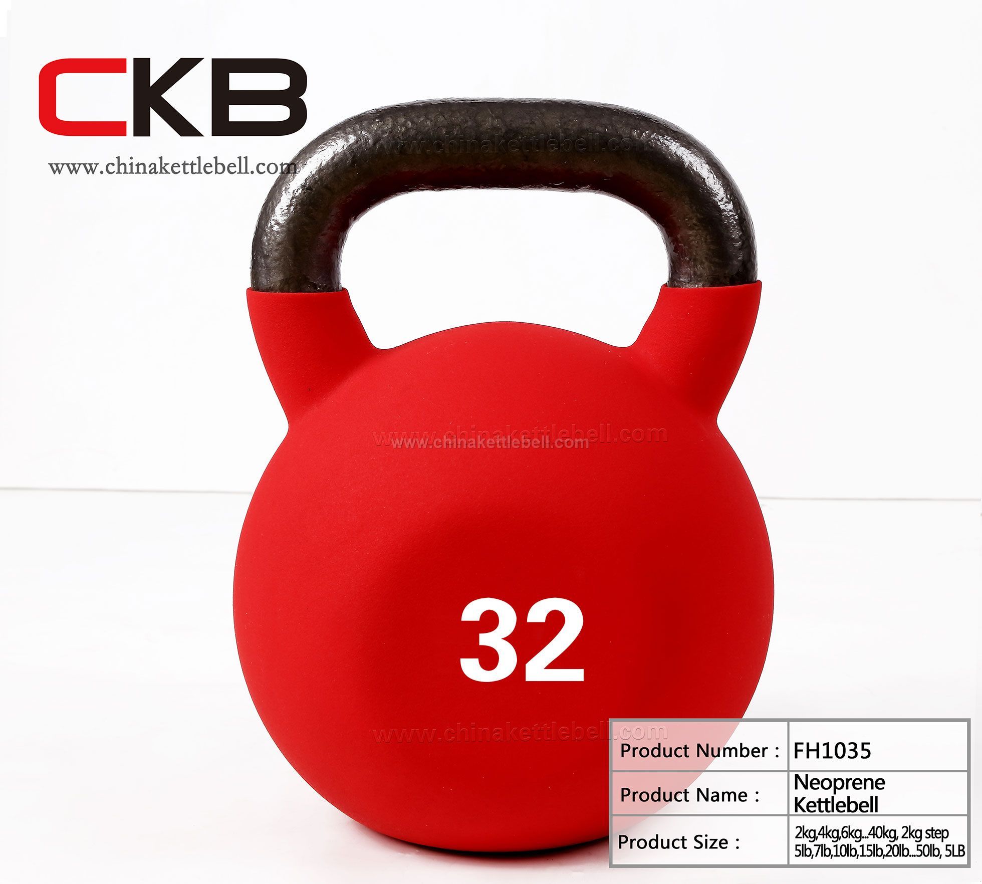 Neoprene kettlebell