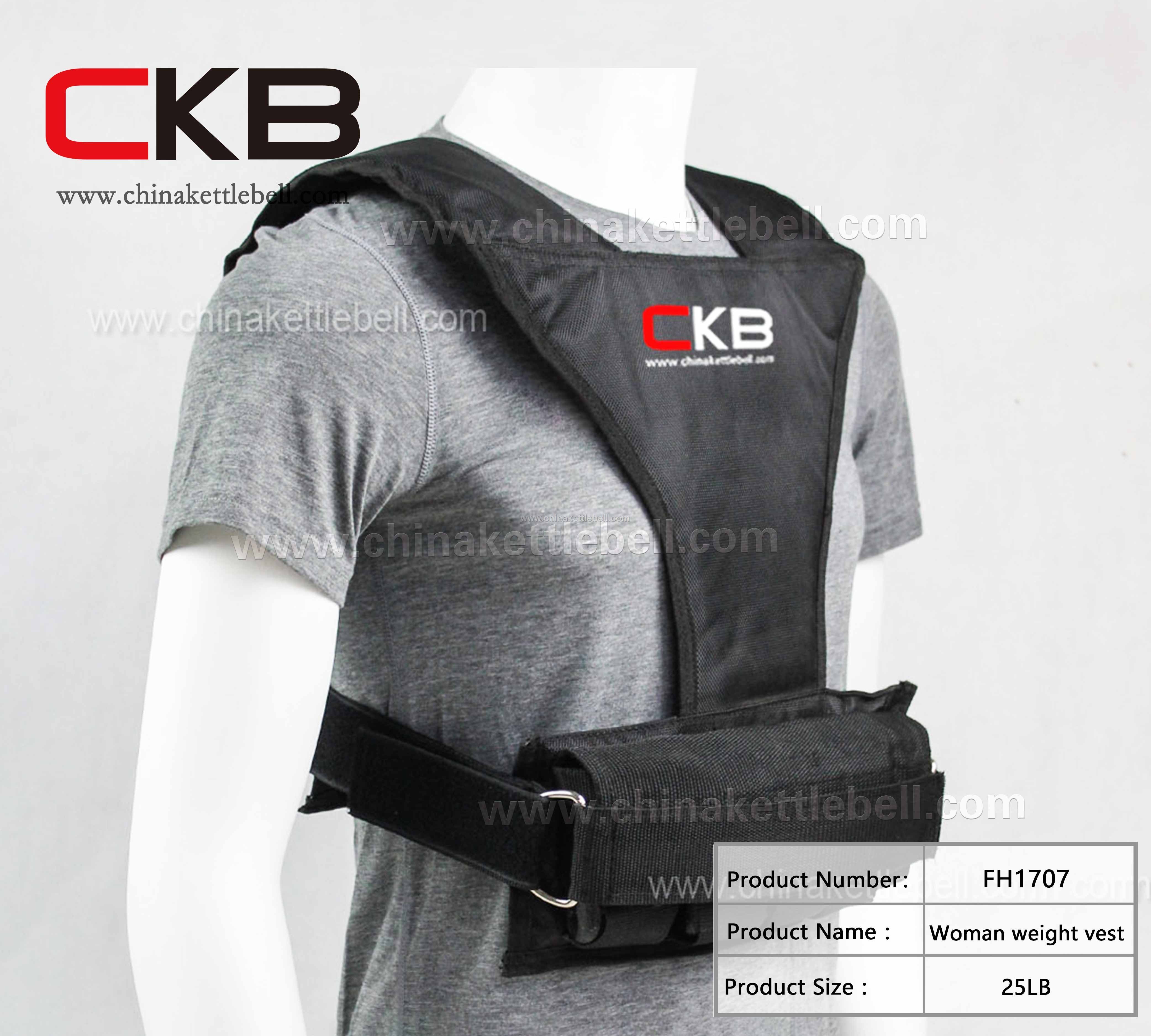 Woman weight vest